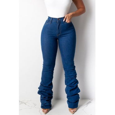 Lovely Leisure Heap Blue Jeans